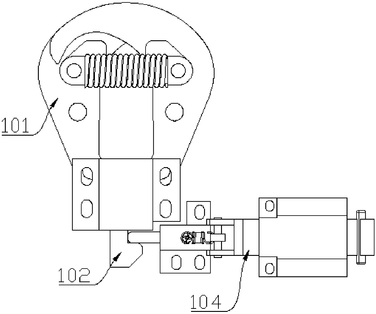 Anti-displacement trigger device and elevator speed limiter