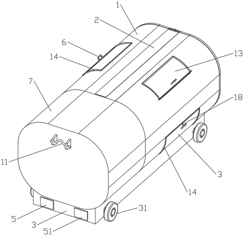 Detachable compression dustbin