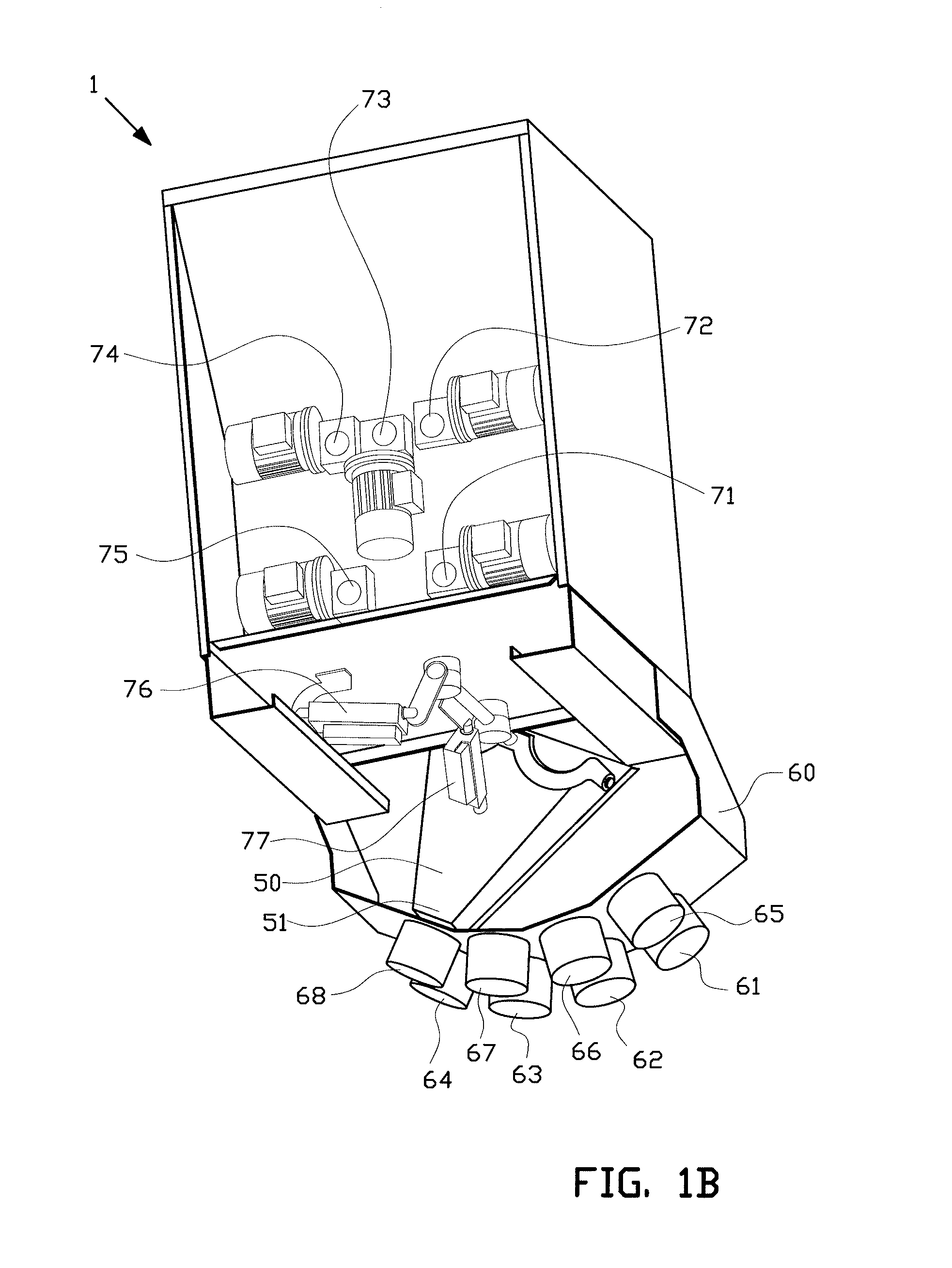 Mixing and dosing device for cattle feed