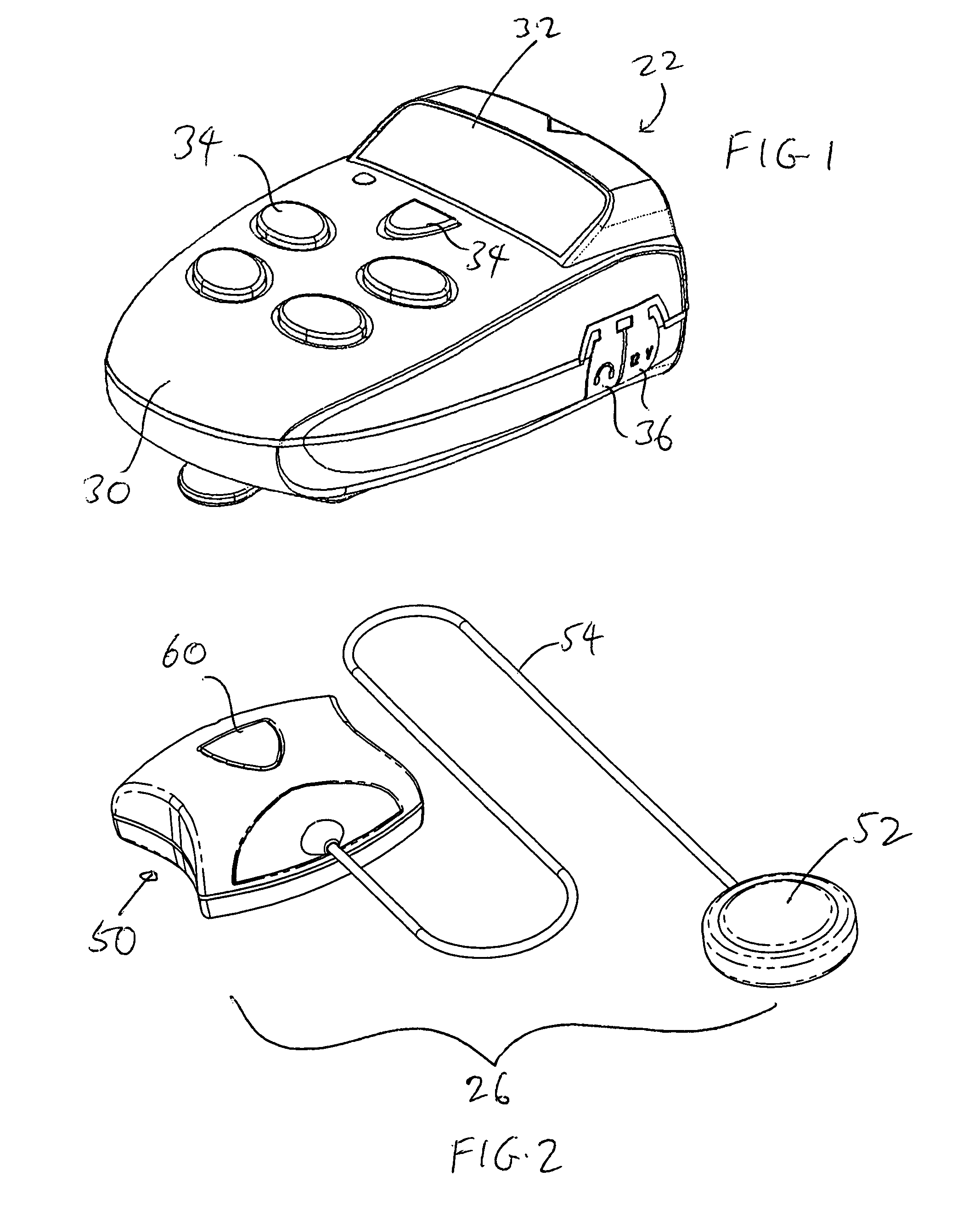 Motorcycle communication system with radar detector, and mounting assemblies therefor