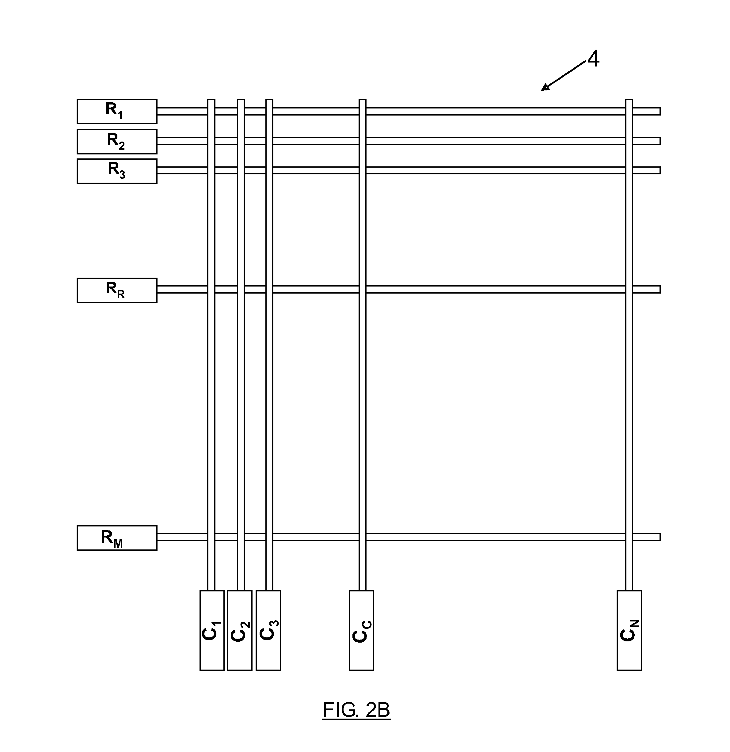 Method and apparatus for driving a dielectric elastomer matrix avoiding crosstalk