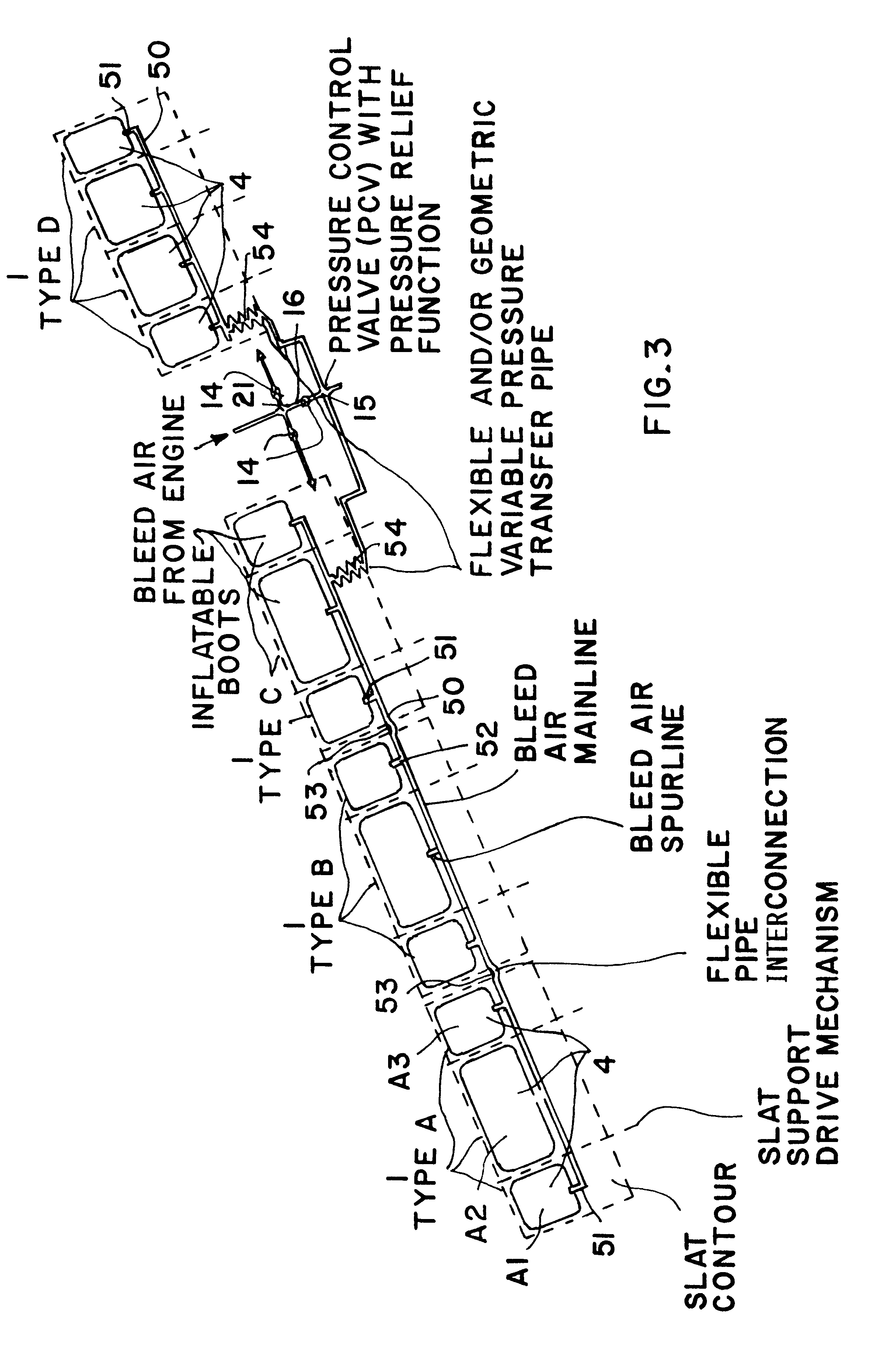 Pressure control system for a pressure-expandable displacement element