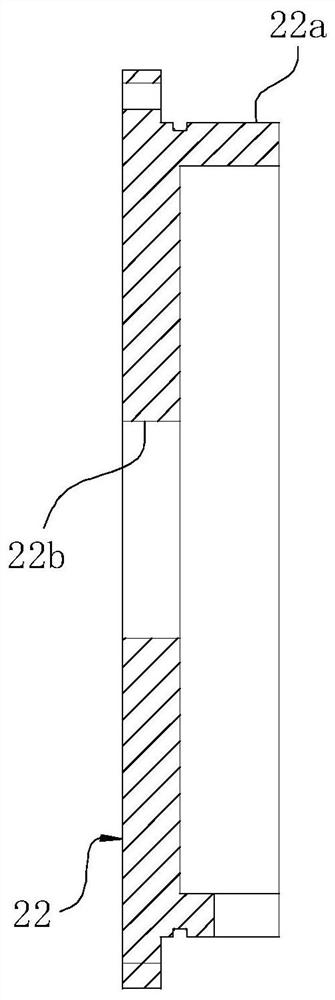 Double-floating sealing test device for simulating muddy water working condition