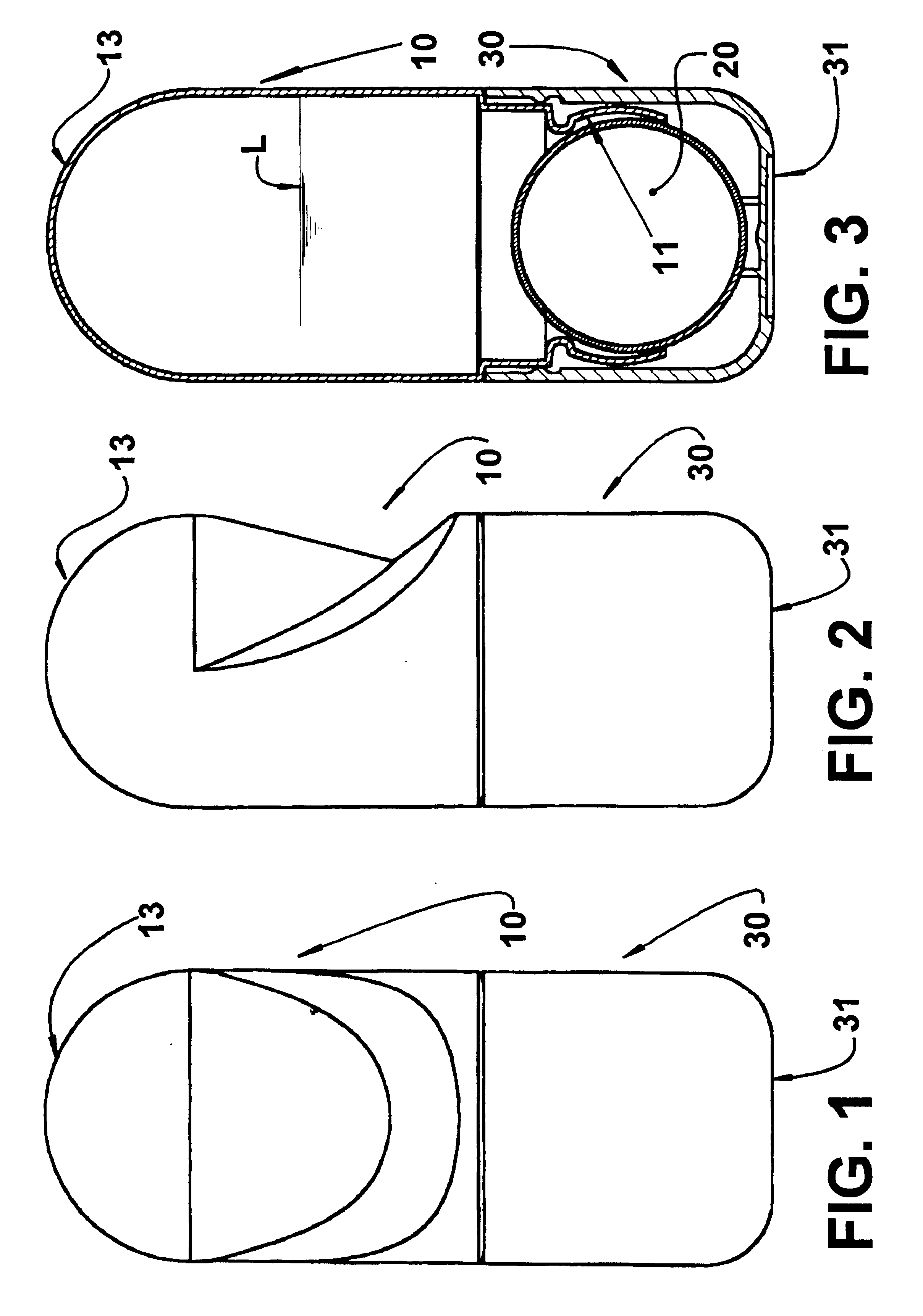 Container for storing and applying a liquid deodorant