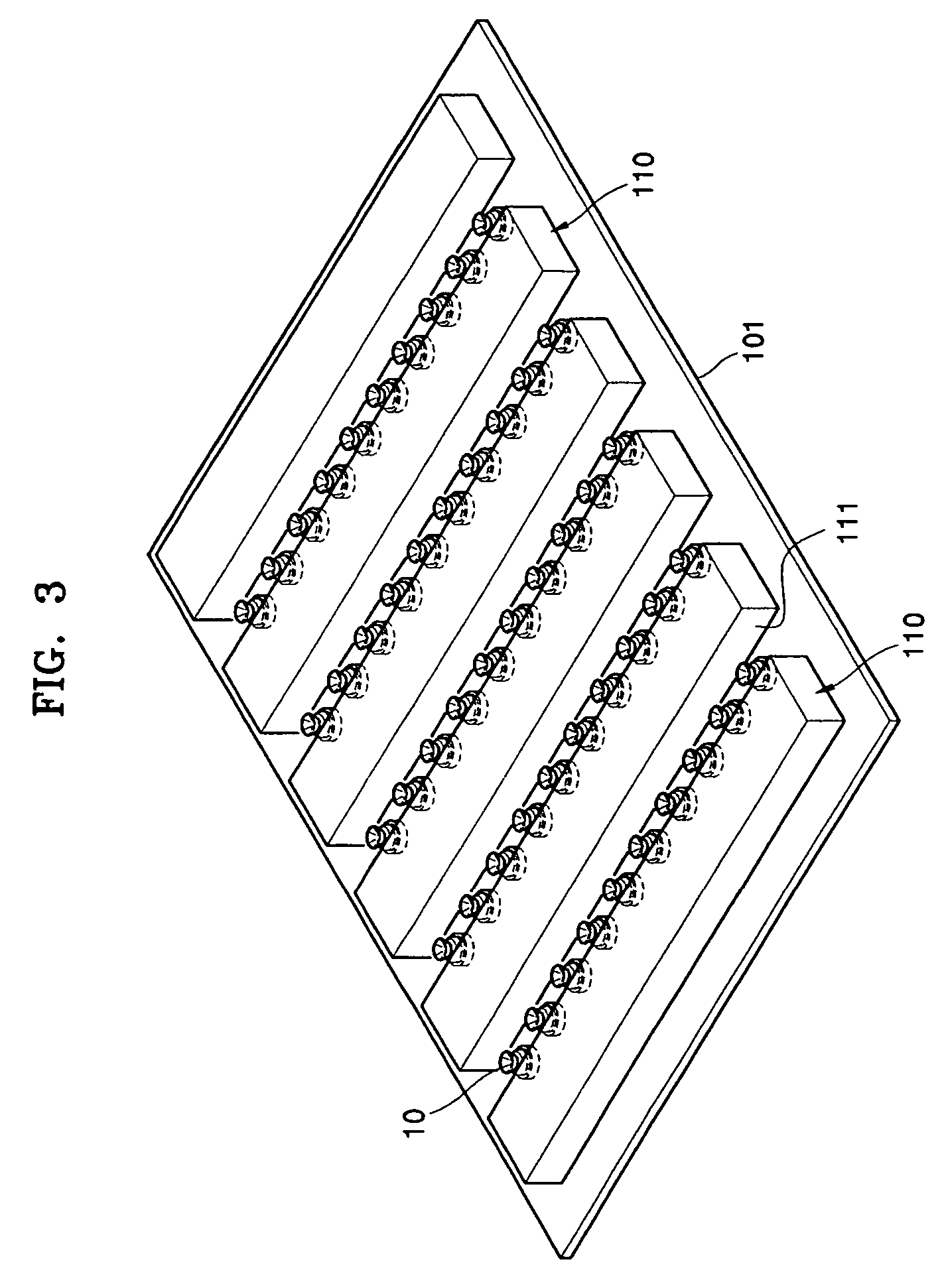 LCD backlight system using light emitting diode chip