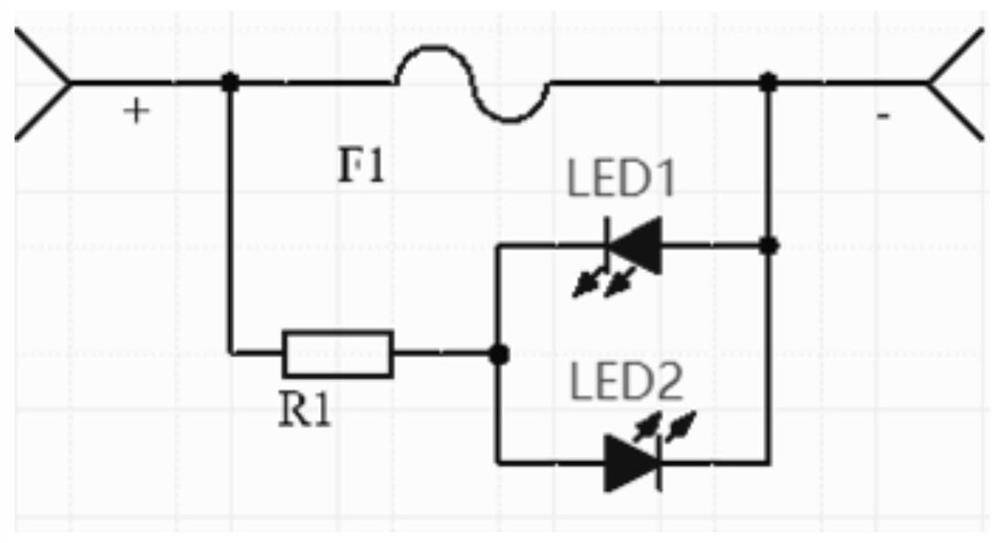 Real-time indicating circuit for overcurrent fault of single capacitor in large number of capacitors connected in parallel