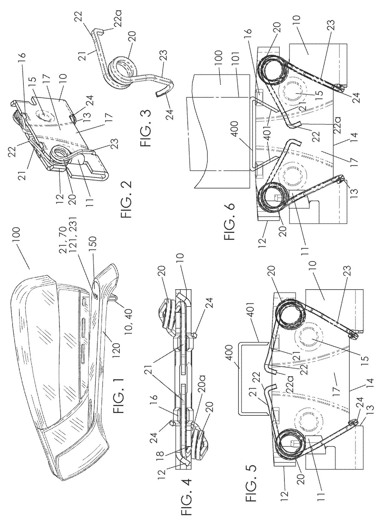 Flat clinch anvil assembly