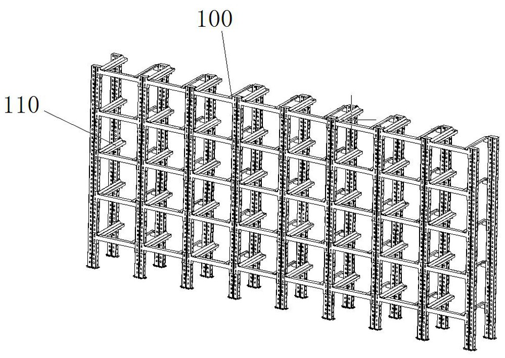 A car seat storage device and working method