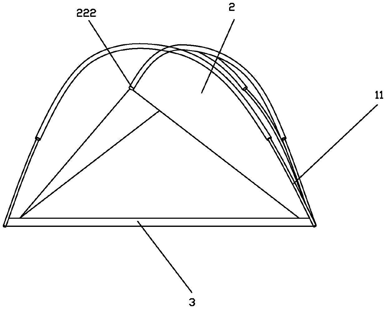 Awning and assembly method thereof