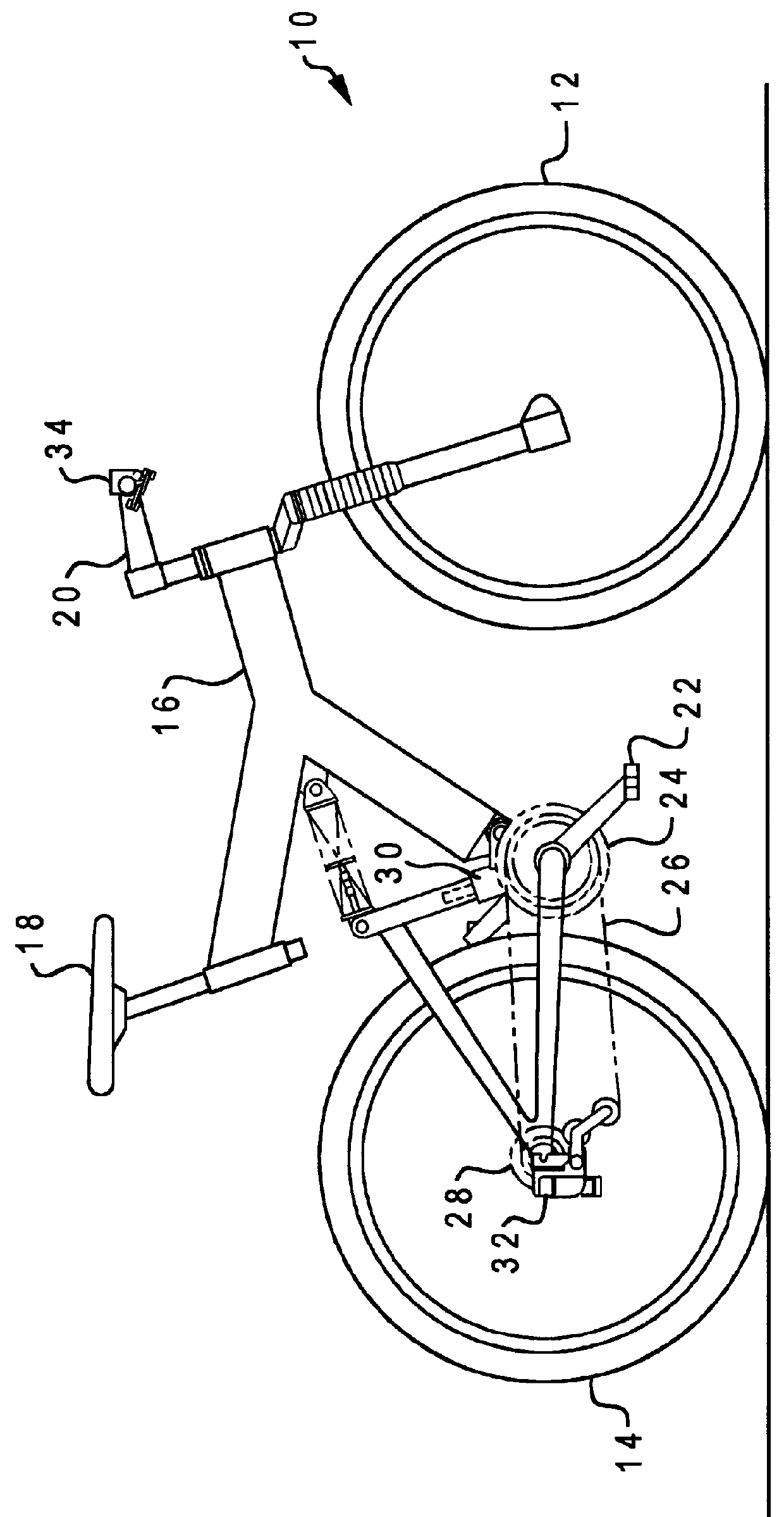 Hydraulically-operated bicycle shifting system with positive pressure actuation