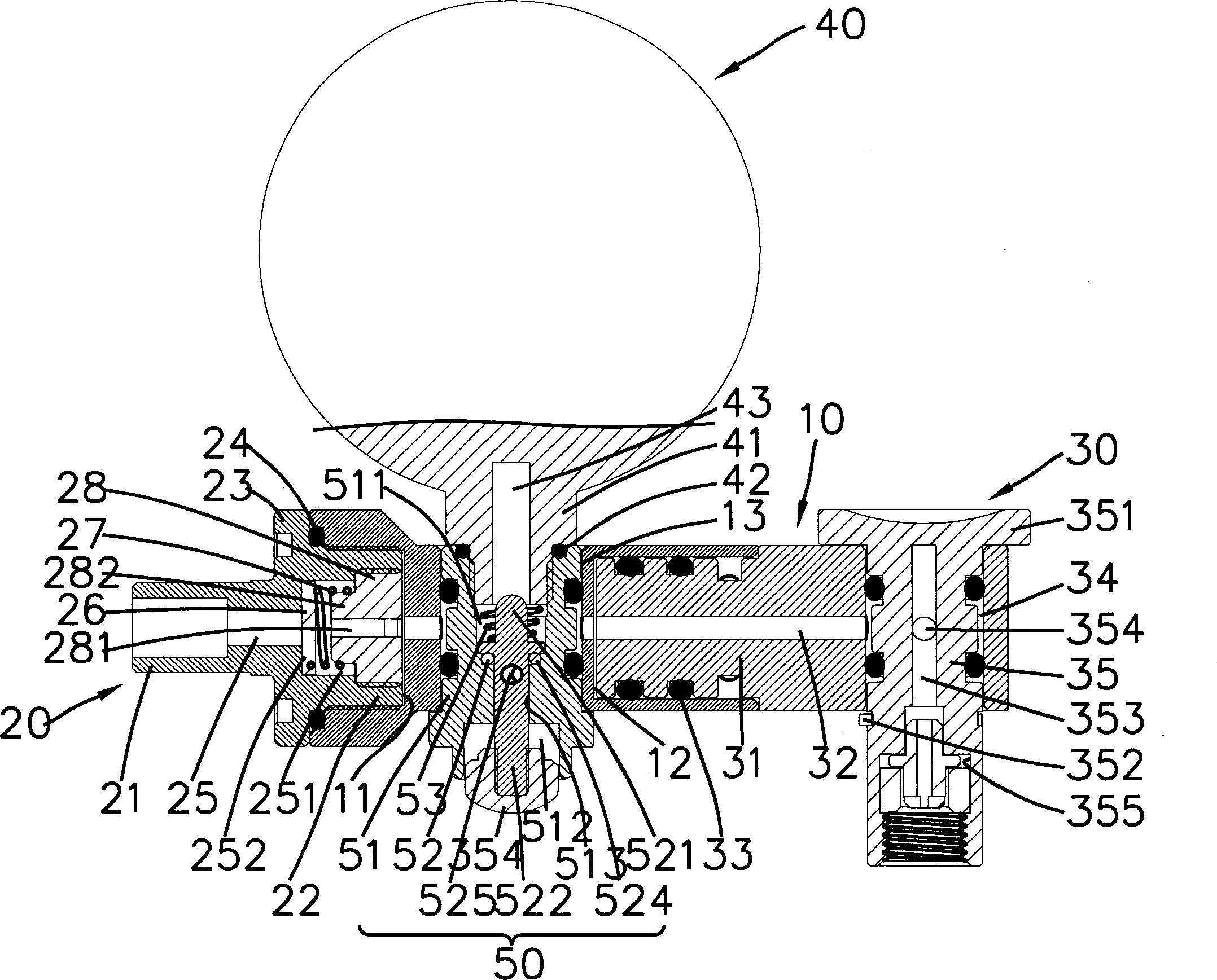 Pressure gauge attachable to inflator