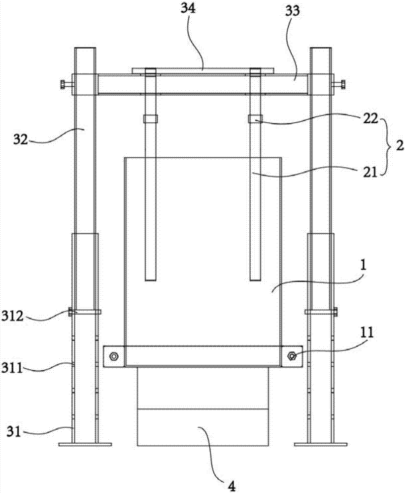 Clamp and method for measuring size of battery cell