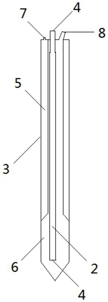 Freezing pipe of inclined shaft under rapid tunneling condition of roadheader and arrangement method of freezing pipe