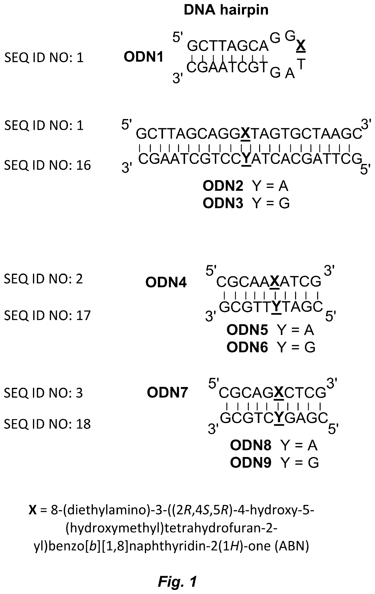 Pyrimidine nucleoside compounds for fluorescence imaging and spectroscopy