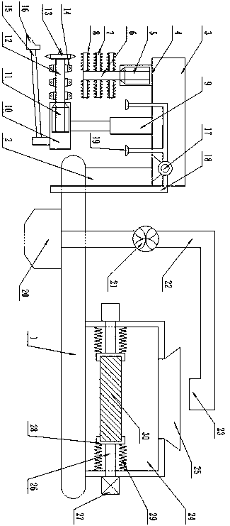 Hydraulic engineering desilting device