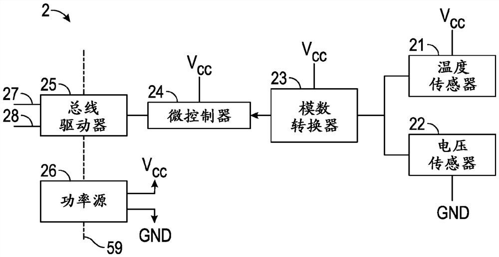 Aircraft monitoring system and method for electric or hybrid aircrafts