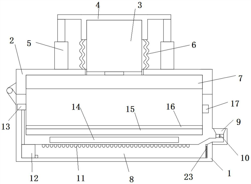 Raw material processing device for maltose production