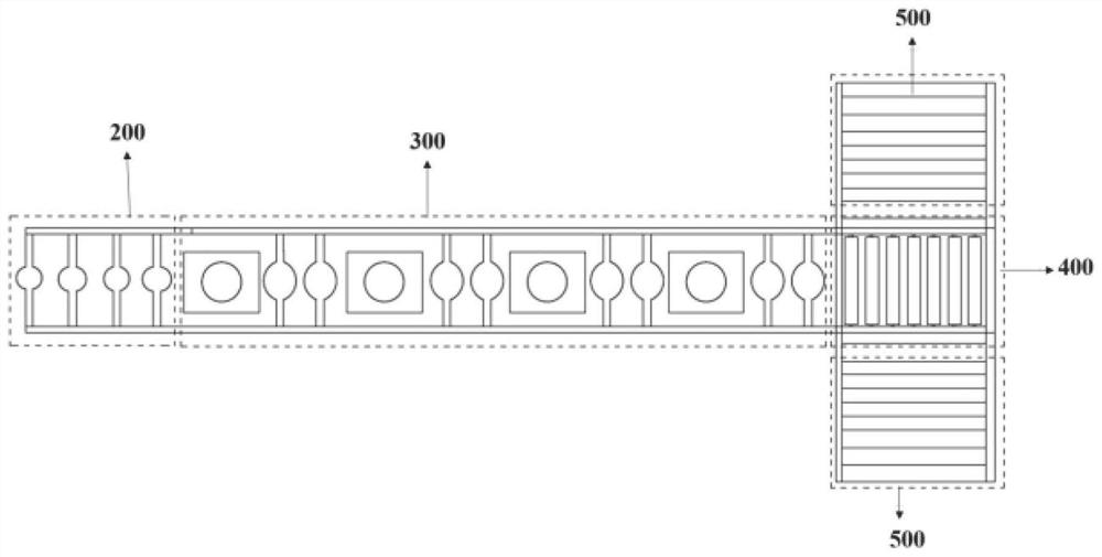 A bamboo planing and flattening integrated processing device and processing method