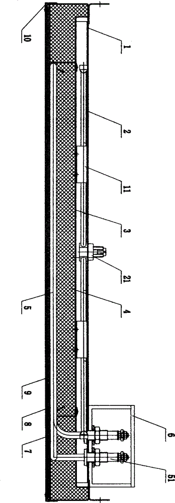Low-temperature catalysis type infrared gas heater and catalyst preparation process thereof