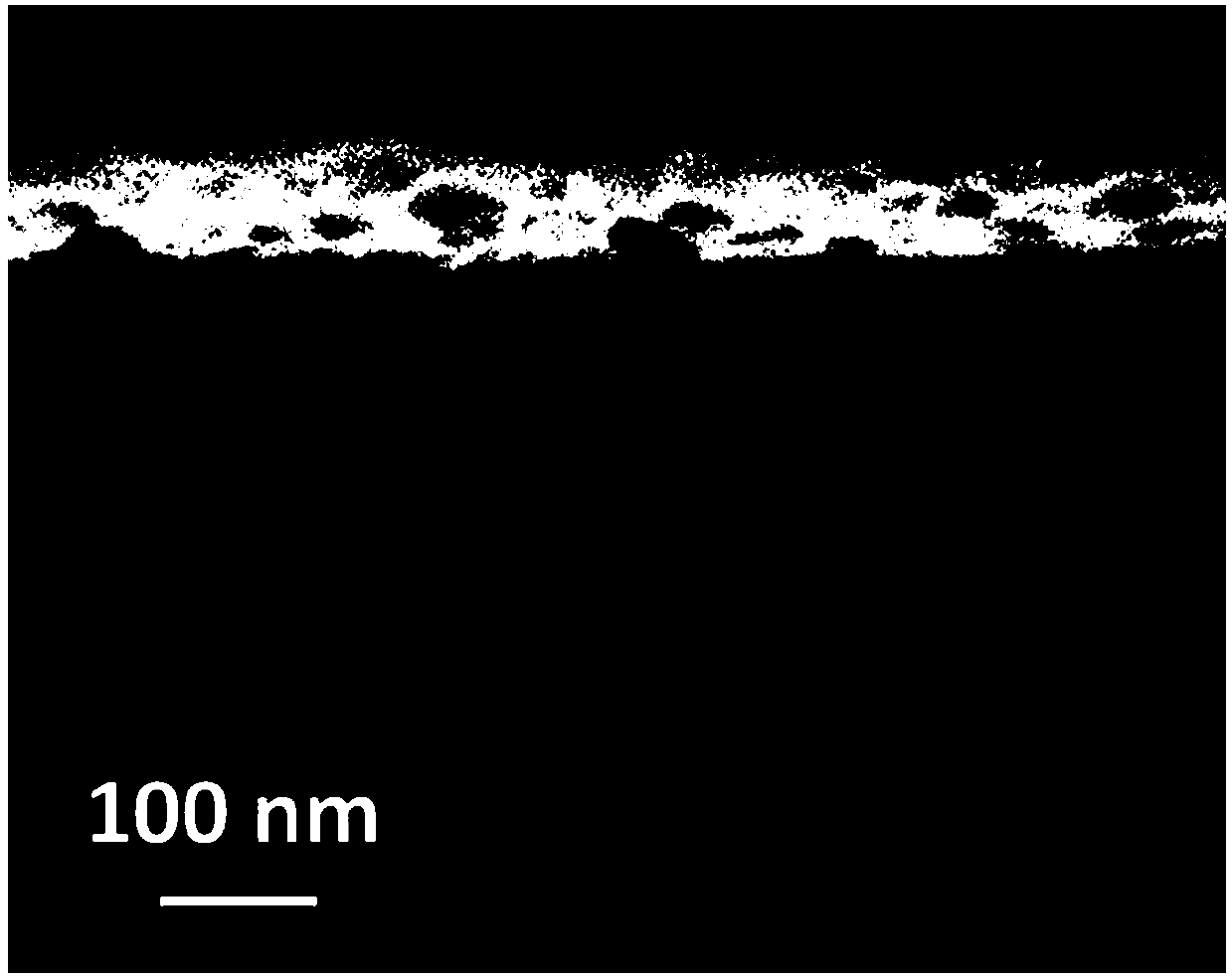 Silicon nanostructured heterojunction solar cell and preparation method thereof