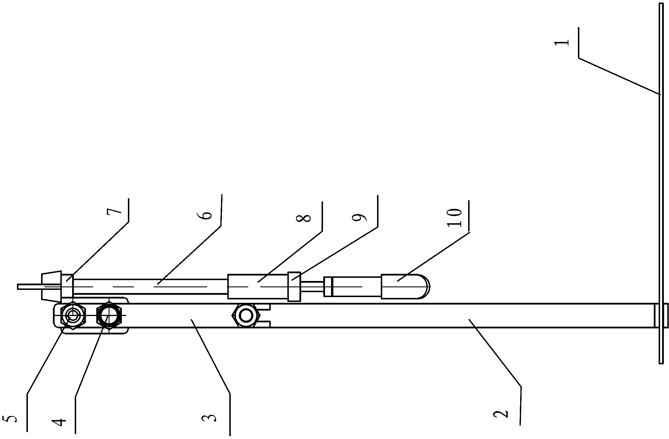 Thyroid cartilage fixing device for laryngeal operation