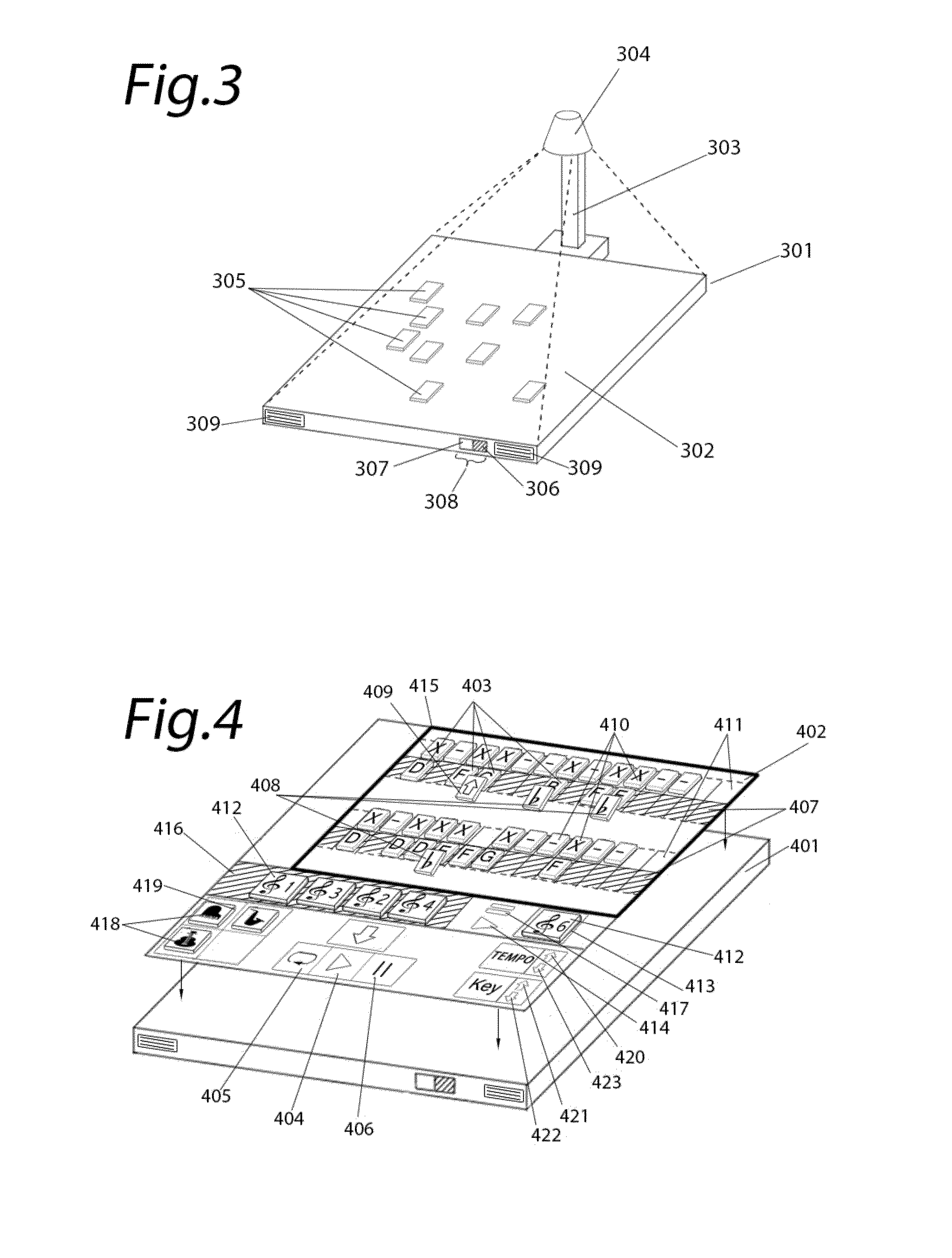 System and method for learning, composing, and playing music with physical objects