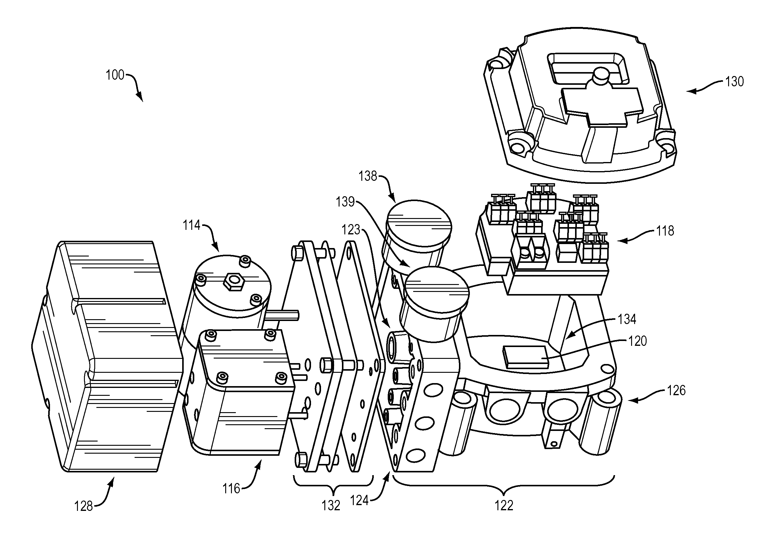 Valve positioner having bypass component and control valve comprised thereof