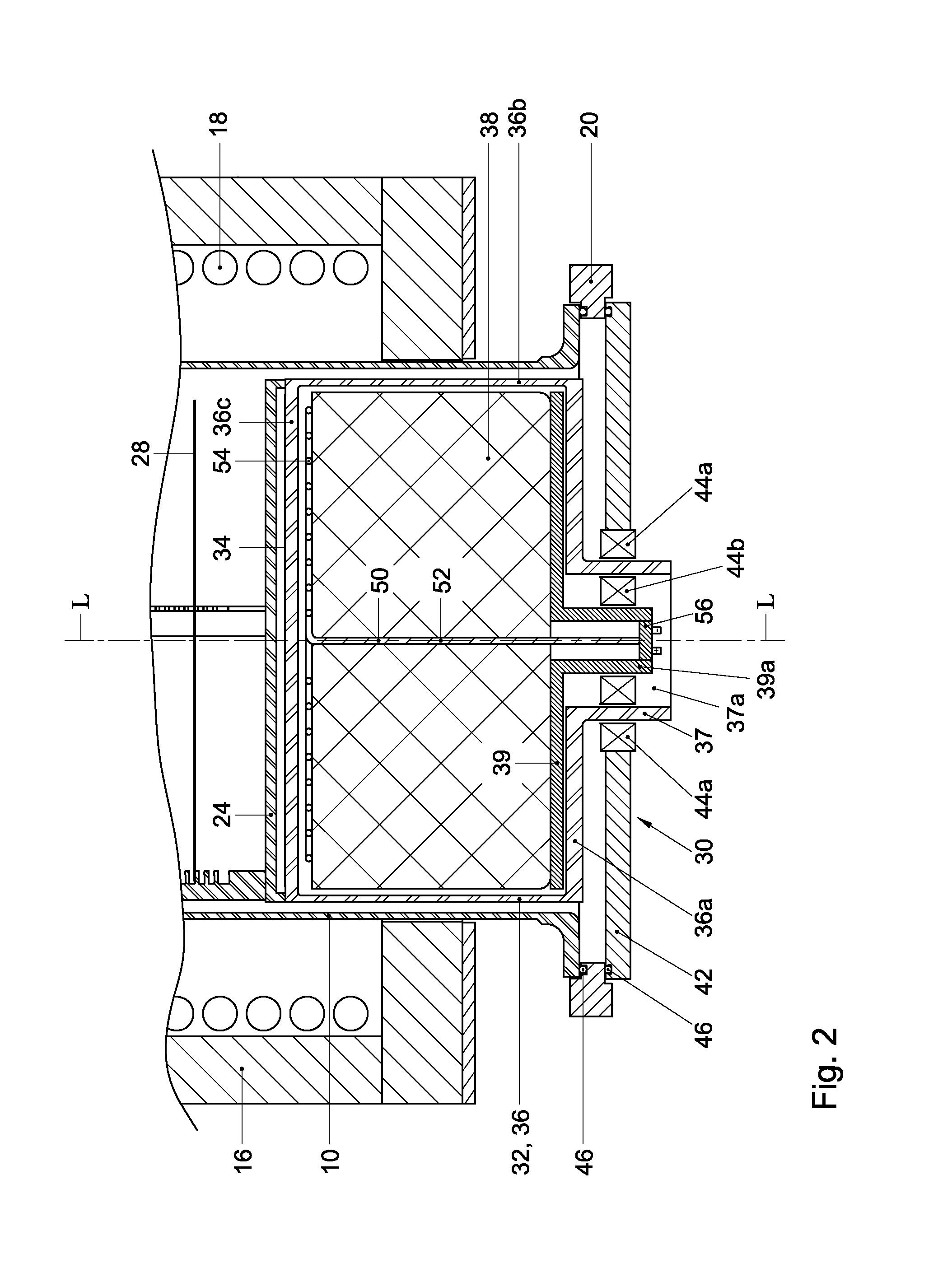 Wafer processing apparatus with heated, rotating substrate support