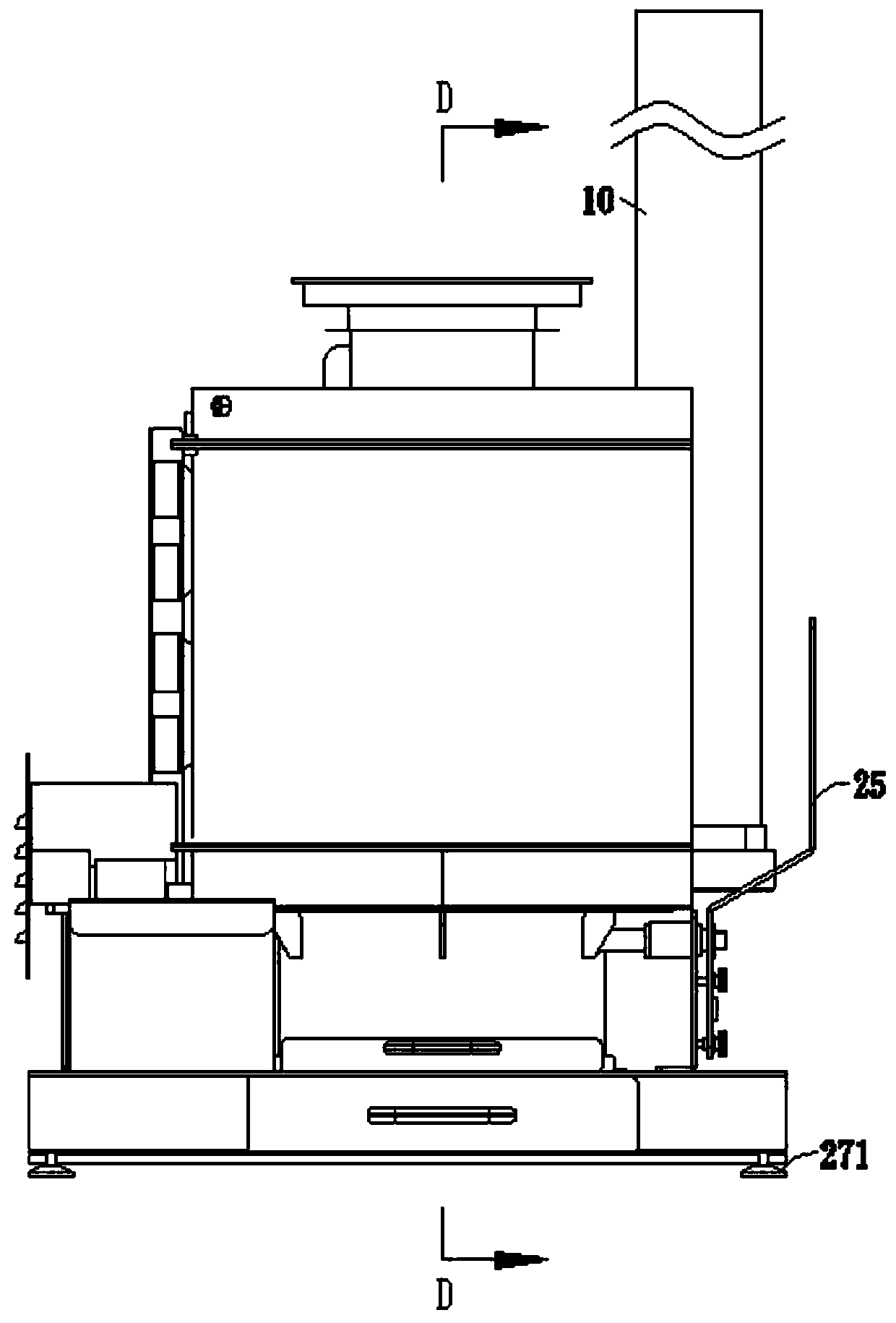 Heating device using solid fuels
