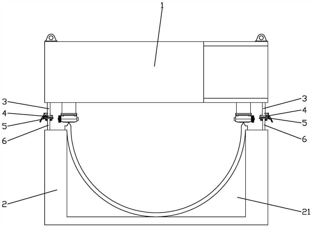 Position adjusting structure for supporting seat of wind turbine blade grinding machine