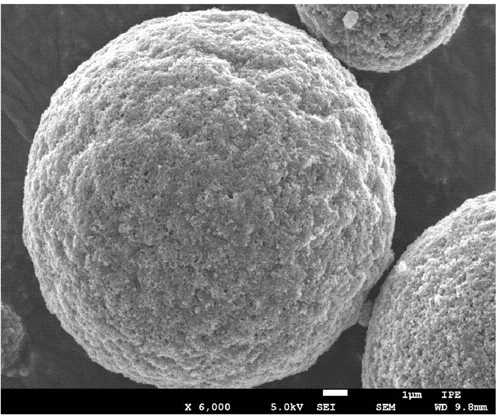 Carbon microspheres with high specific surface area and preparation method for carbon microspheres with high specific surface area