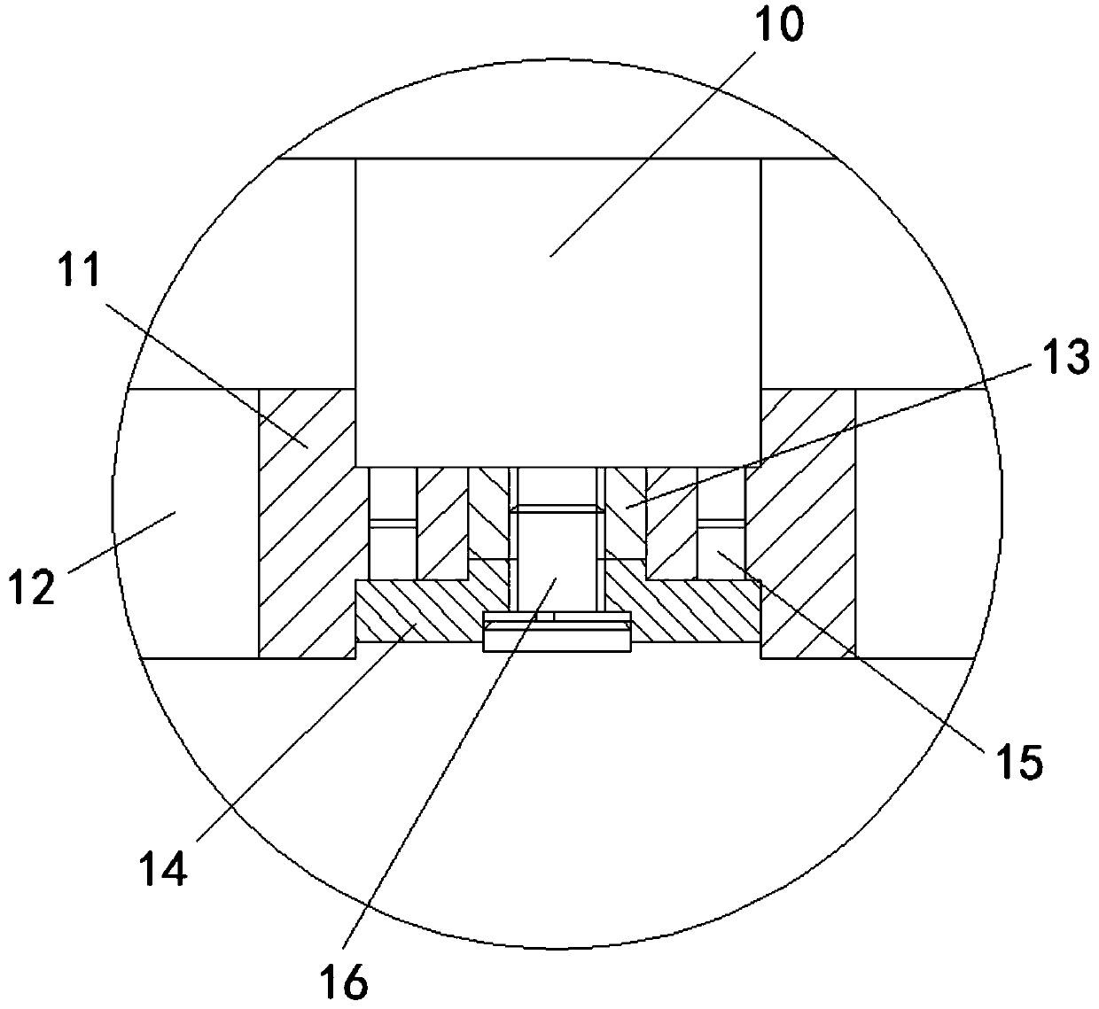 Grinding device for fender processing