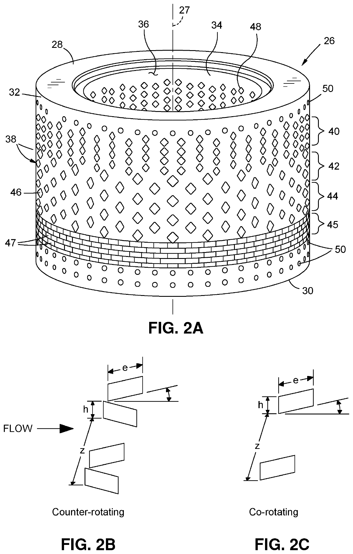 Additively manufactured control valve flow element