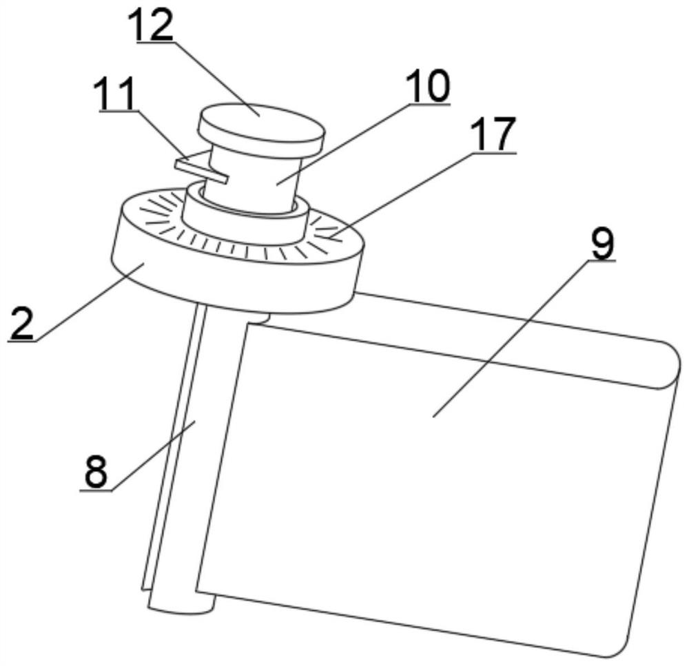 System for solving uneven high-beam/low-beam air distribution of automobile headlight