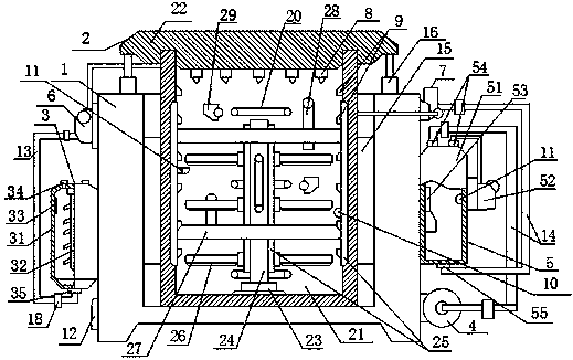 Efficient multi-source high-temperature and high-pressure aging kettle structure and aging method