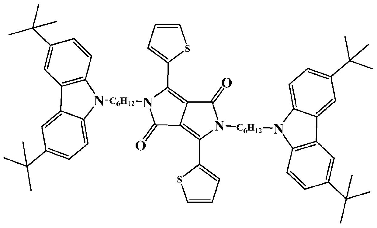 Method for preparing pyrrolo-pyrroledione derivative