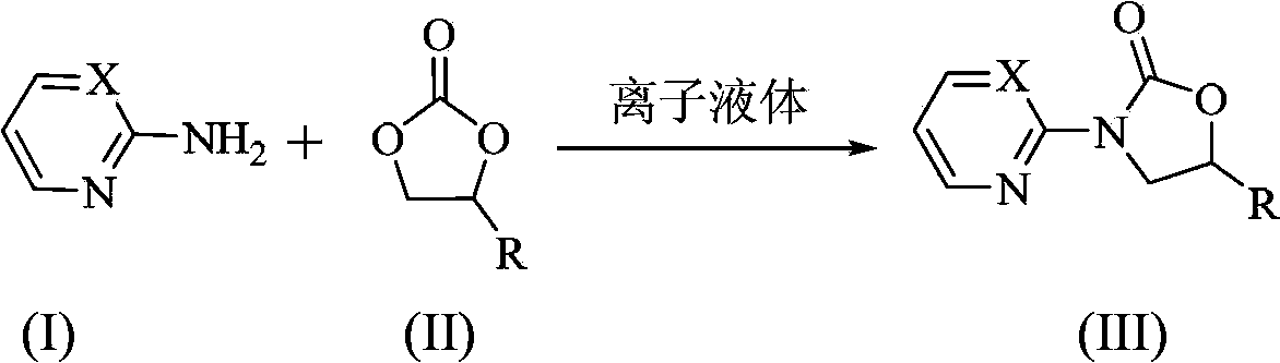 Preparation method of N-heterocyclic oxazolidine-2-ketone compound