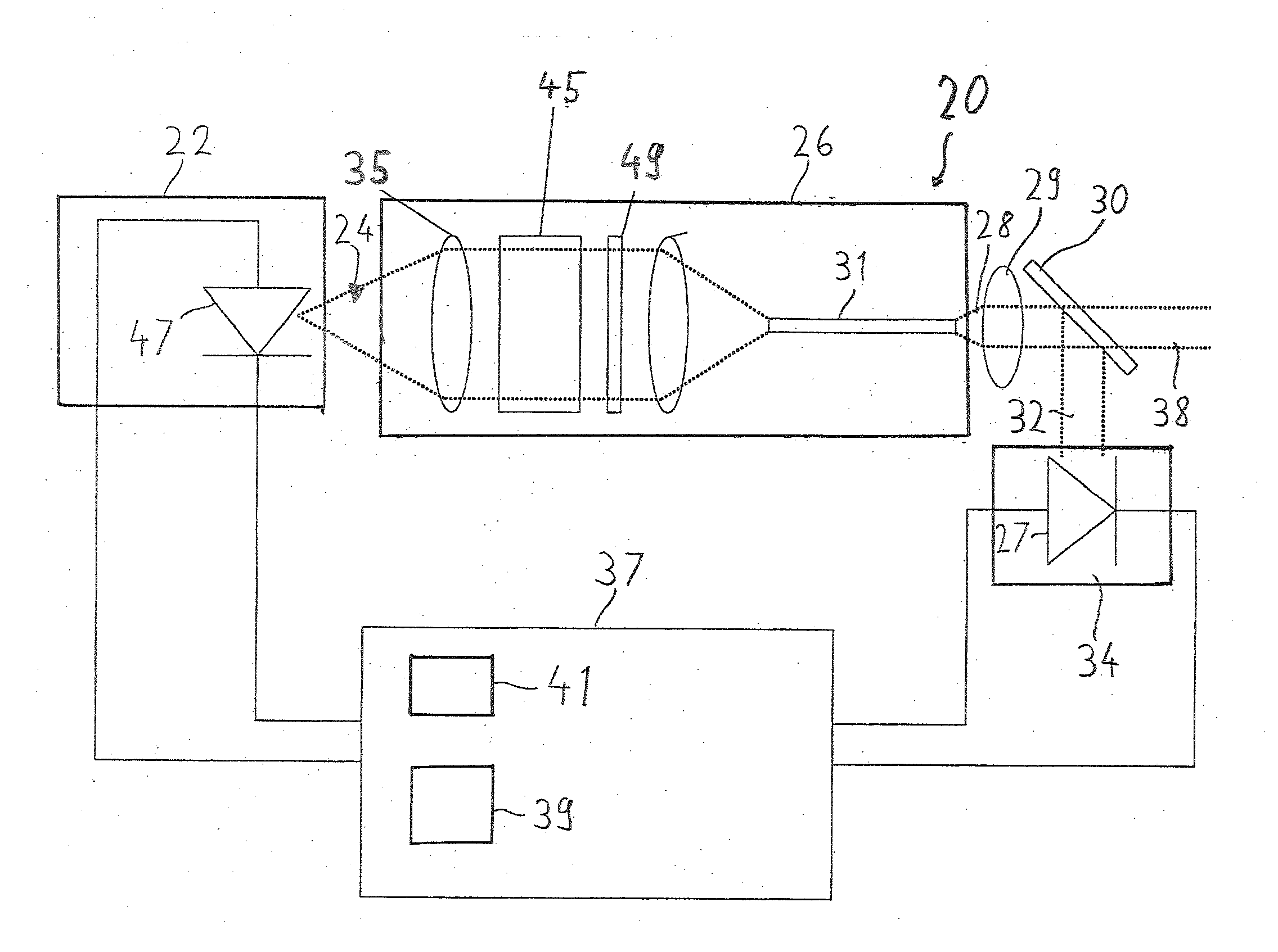 Laser system for a microscope and method for operating a laser system for a microscope