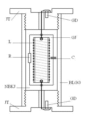 Double-frequency transmitting monopole antenna for portable high-frequency ground wave radar