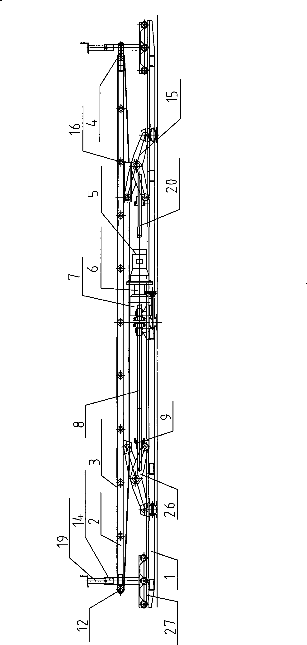 Multifunctional automatic stacking conveyor