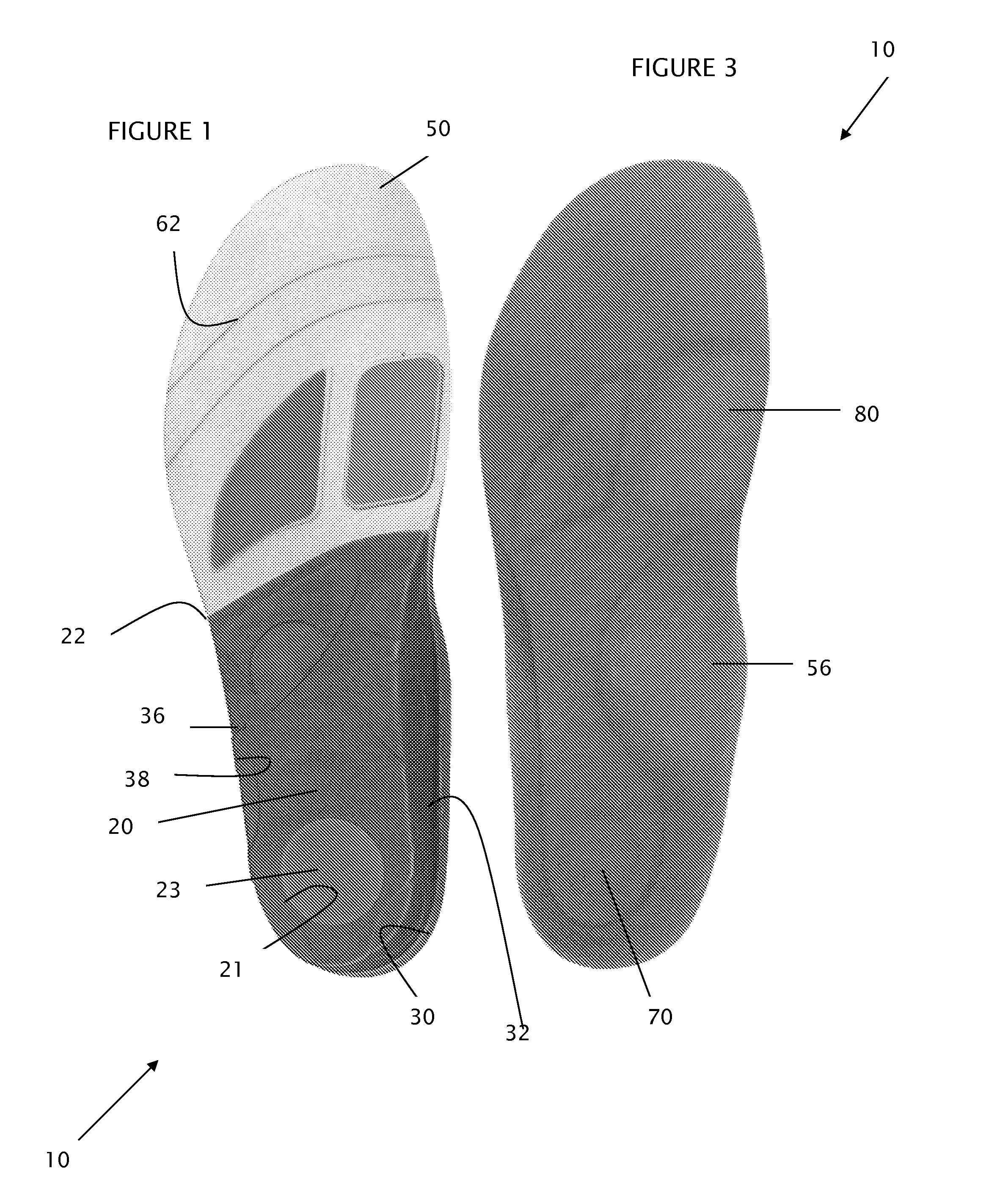 Orthotic insole assembly