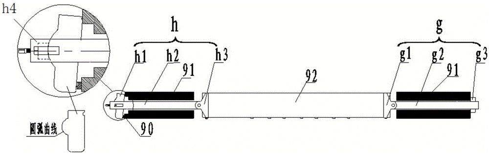 A frame saw blade installation method and its mechanism for sawing thin stone plates