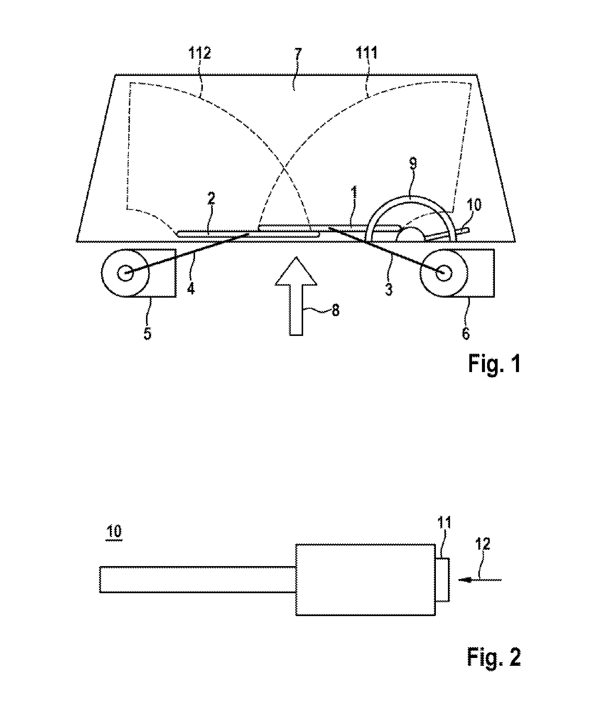 Wiper system for motor vehicle windows, more particularly motor vehicle windscreens