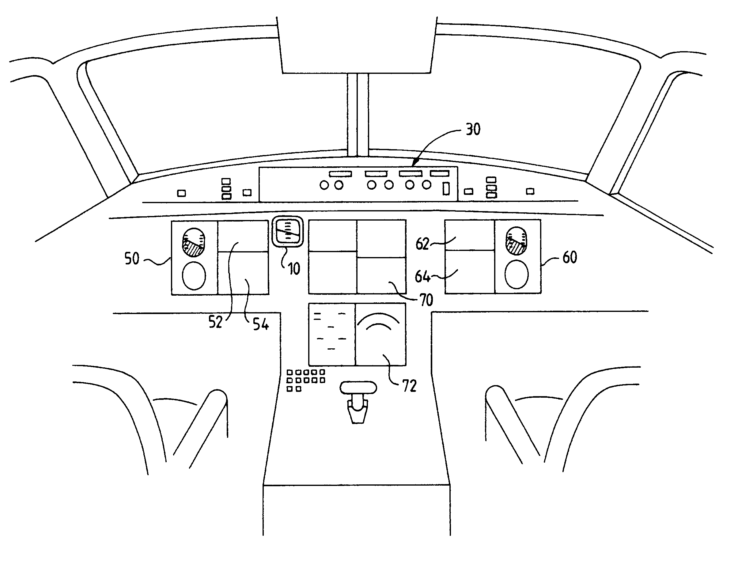 Aircraft instrument panel