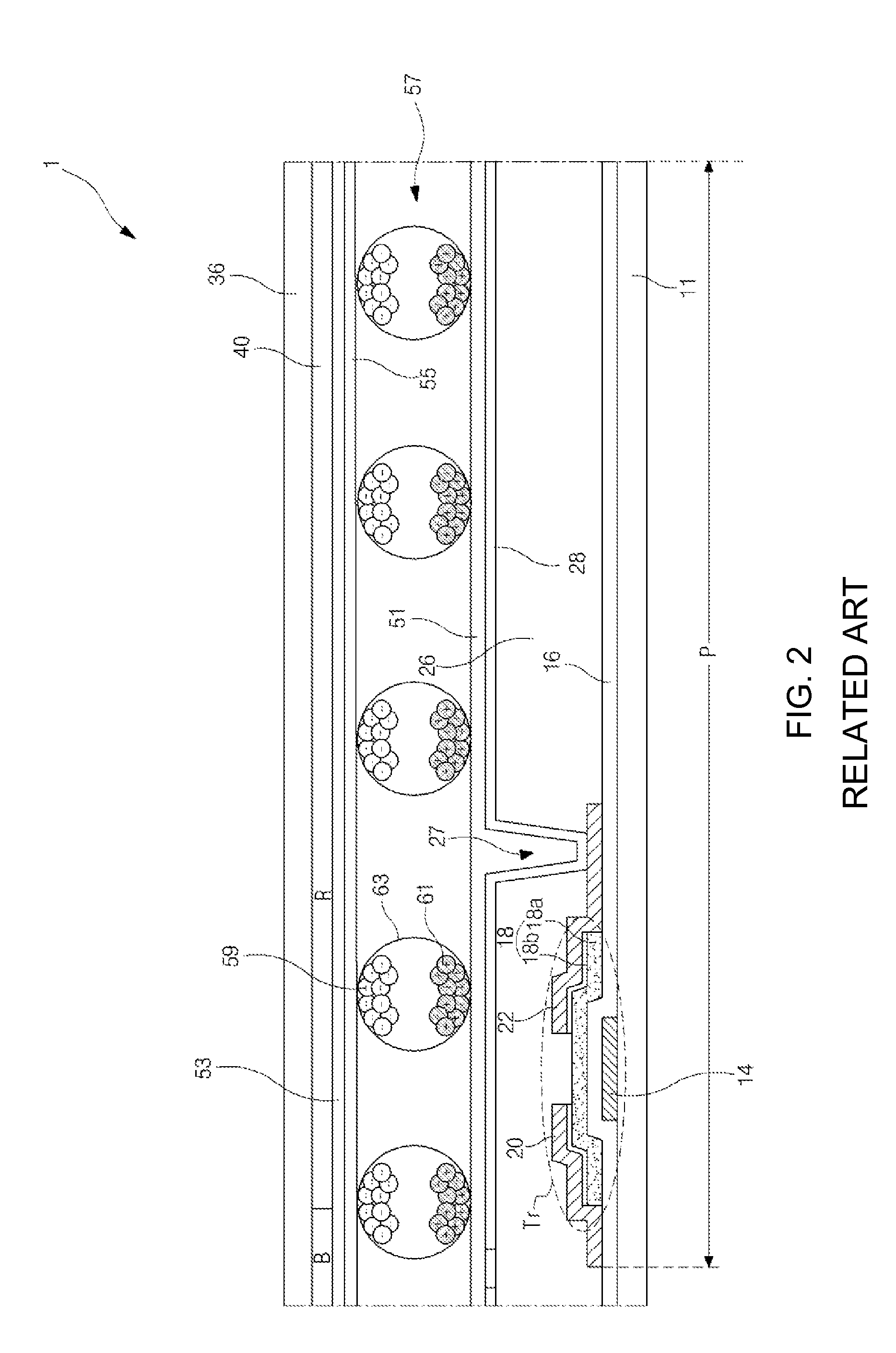 Electrophoretic display device and method of fabricating the same