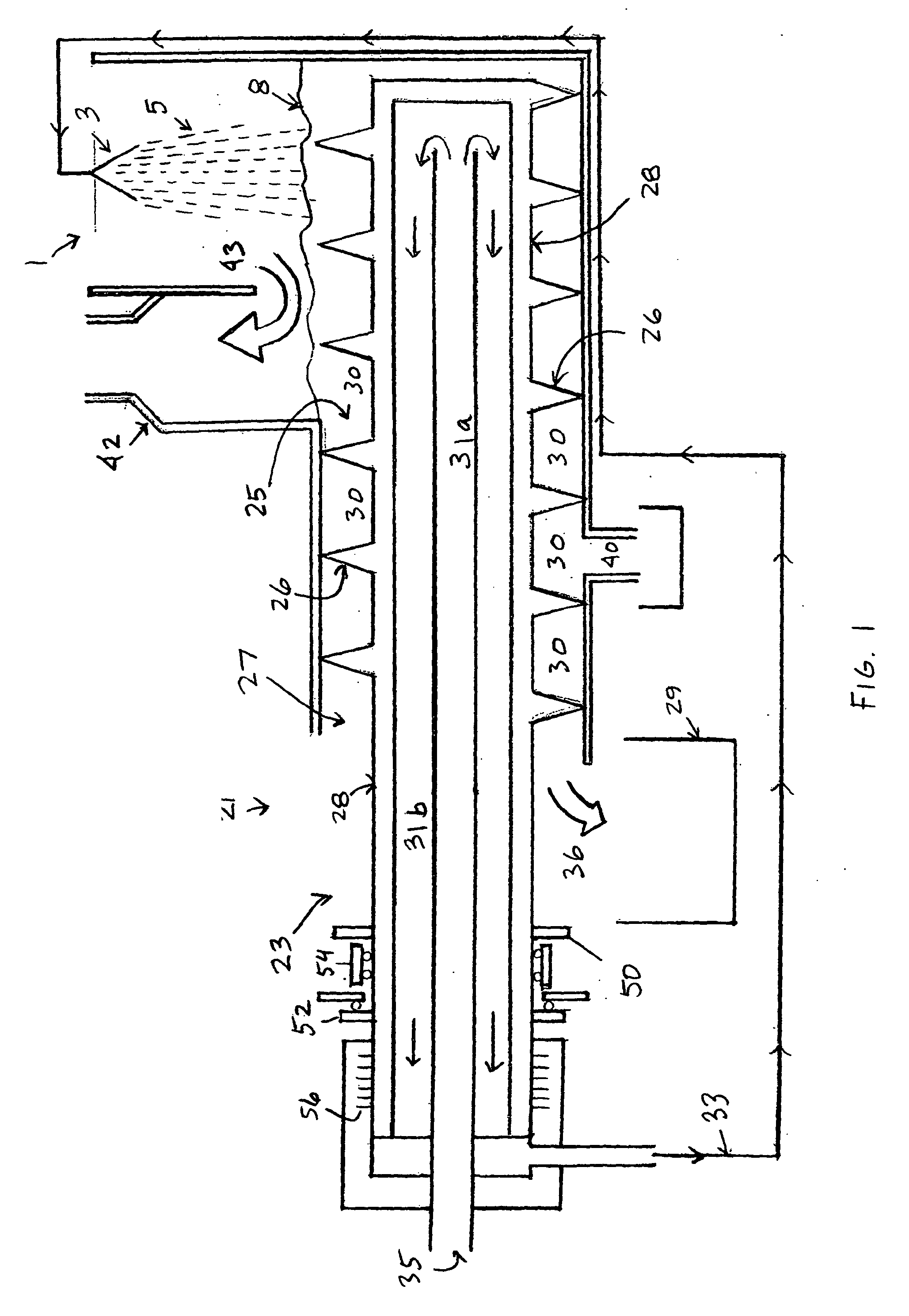 Desalination method and system using a continuous helical slush removal system