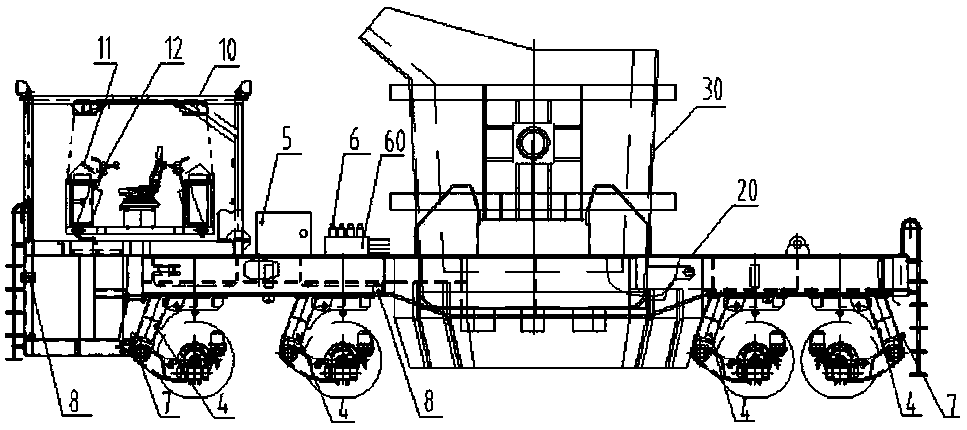 Automatic safety system for molten iron tanking and operation method thereof