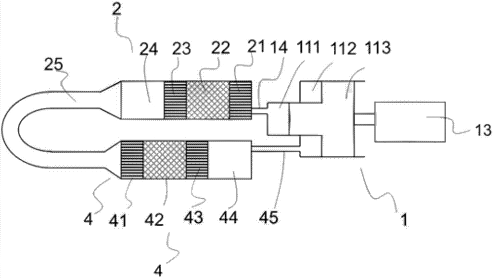 Series connection type pulse tube heat engine