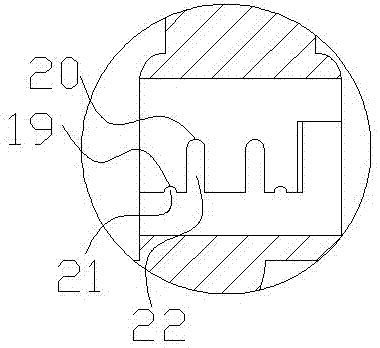 Split type high-strength receiver