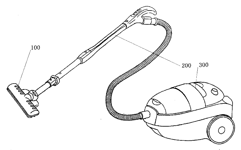 Vacuum cleaner floor brush and vacuum cleaner with the vacuum cleaner floor brush